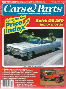 CARS & PARTS 1990 OCT - BUICK GS 350, '64 CADILLAC DE VILLE, '23 HUMPMOBILE